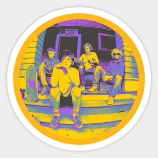 YELLOW EFFECT GOLDEN GIRLS THE BEST FRIENDS Sticker